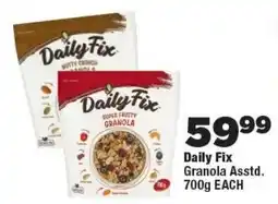 OK Foods Daily Fix Granola offer