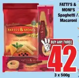 Boxer Fatti's & Moni's Spaghetti/ Macaroni offer