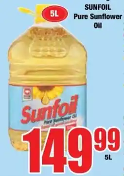 Boxer Sunfoil Pure Sunflower Oil offer