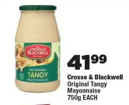 OK Foods Crosse & Blackwell Original Tangy Mayonnaise offer