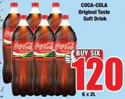 Boxer Coca-Cola Original Taste Soft Drink offer
