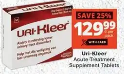 MediRite Uri-Kleer Acute Treatment Supplement Tablets offer