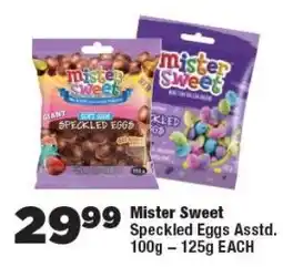 OK Foods Mister Sweet Speckled Eggs offer