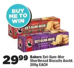 OK Foods Bakers Eet-Sum-Mor Shortbread Biscuits offer