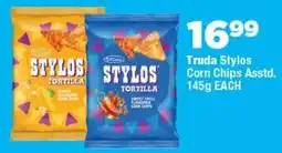 OK Foods Truda Stylos Corn Chips offer