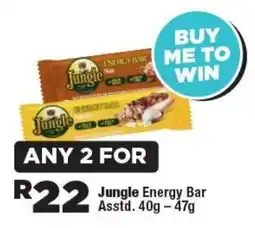 OK Foods Jungle Energy Bar offer