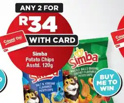 OK Foods Simba Potato Chips offer