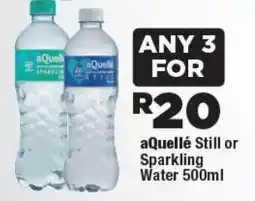 OK Foods aQuellé Still or Sparkling Water offer