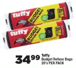 OK Foods Tuffy Budget Refuse Bags offer