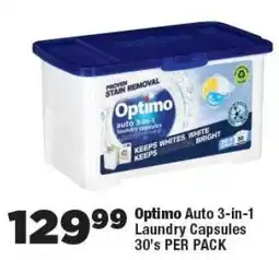 OK Foods Optimo Auto 3-in-1 Laundry Capsules offer