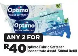 OK Foods Optimo Fabric Softener Concentrate Refill offer