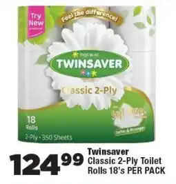 OK Foods Twinsaver Classic 2-Ply Toilet Rolls offer