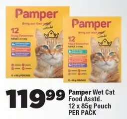 OK Foods Pamper Wet Cat Food Pouch offer