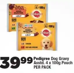 OK Foods Pedigree Dog Gravy Pouch offer