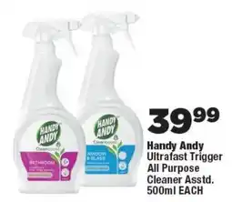 OK Foods Handy Andy Ultrafast Trigger All Purpose Cleaner offer