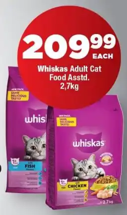 OK Foods Whiskas Adult Cat Food offer
