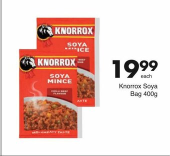 Save Knorrox Soya Bag 400g offer