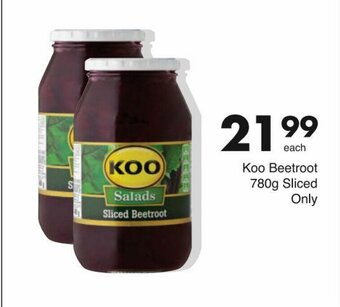 Save Koo Beetroot 780g Sliced Only offer