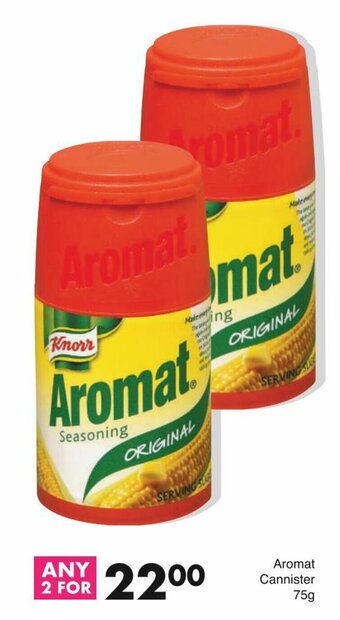 Save Aromat Cannister 75g offer