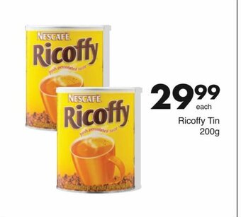 Save Ricoffy Tin 200g offer