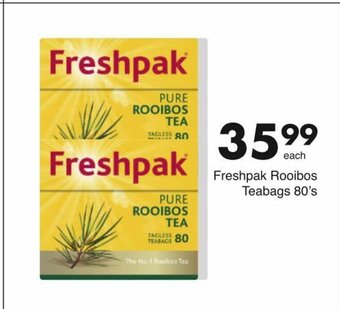 Save Freshpak Rooibos Teabags 80's offer
