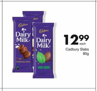 Cadbury Slabs 80g