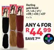 PEP Darling Yaki Braid #1/#4/#1/#39/#33/#27-For Any 4 offer