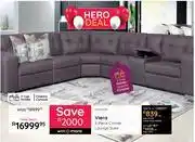 Bradlows Viera 6 Piece Corner Lounge Suite 10289614001 offer