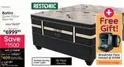 Bradlows Restonic Ballito Queen 152cm Base Set 10290603 Free Gift Breakfast Pack offer