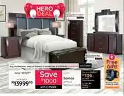 Bradlows Santos The Bedroom + Chest Of Drawers + Blanket Box offer