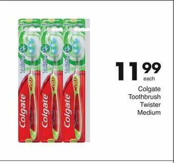 Save Colgate Toothbrush Twister Medium offer