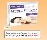 Bradlows Sleepmasters Queen Mattress Protector 10127130 offer
