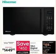 Bradlows Hisense 34Ltr Digital Microwave H34MBS17 10302111 offer