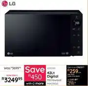 Bradlows LG 42Ltr Digital Microwave MS4235GIS 10110195 offer