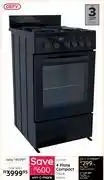 Bradlows Defy 4 Plate Compact Stove DSS554 10290187 offer