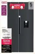 Bradlows Defy 555Ltr Metallic Fridge DFF647-WD 10306035 offer