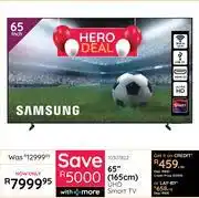 Bradlows Samsung 65 (165cm) UHD Smart TV 10307822 offer