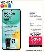 Bradlows Honor X6C 128GB Dual Sim Smartphone 10308122 offer