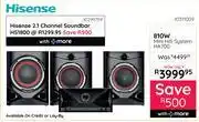 Bradlows Hisense 810W Mini HIFI System HA700 10311009 offer