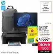 Bradlows HP 250 Intel Celeron N100 Essential Family Bundle 10304234 offer