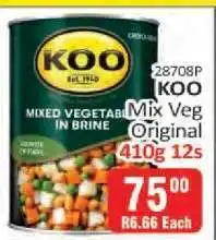 KitKat Cash and Carry KOO Mix Veg Original offer