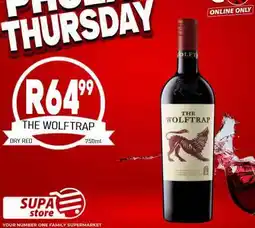 Supa Store THE WOLFTRAP offer