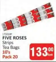 KitKat Cash and Carry FIVE ROSES Strips Tea Bags offer
