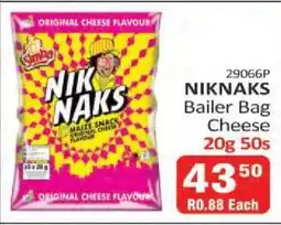 KitKat Cash and Carry NIKNAKS Bailer Bag Cheese offer