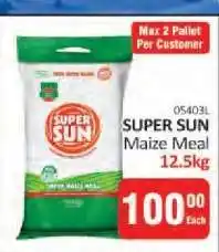 KitKat Cash and Carry SUPER SUN Maize Meal offer