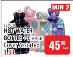 KitKat Cash and Carry HOT WATER BOTTLE + Fleece Cover Assorted offer