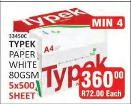 KitKat Cash and Carry Typek Paper White 80GSM offer