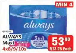 KitKat Cash and Carry ALWAYS Maxi offer