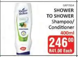 KitKat Cash and Carry Shower to Shower Shampoo / Conditioner offer