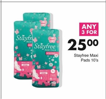 Stayfree Maxi Pads 10's